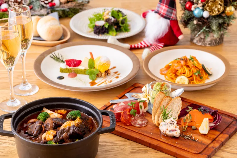 THE WHARF HOUSE 山下公園 Xmasディナー2025 ご予約受付中!